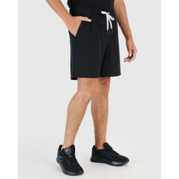 TRUE CLASSIC Black Active Quick Dry Shorts with Liner - Size Medium - Picture 7 of 8